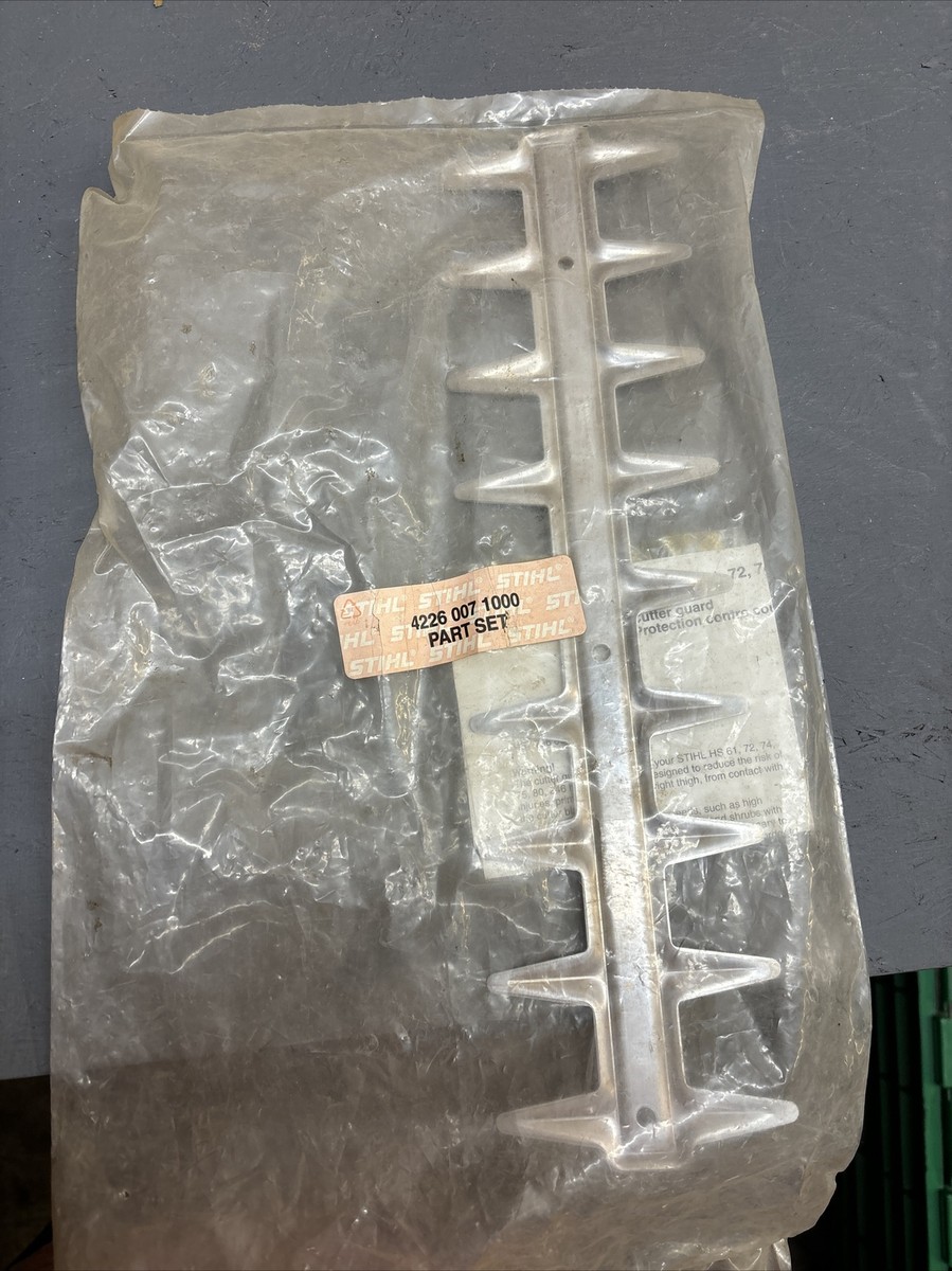 Kit Protector Cortadora Seto Stihl HS61 72 74 75 80 246 – OEM 4226 007 1000 (Lote Antiguo Nuevo)