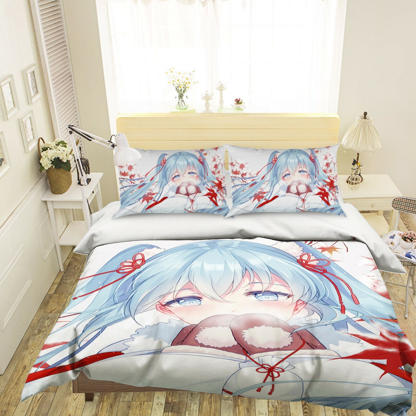 3D Cute Girl 9758 Japan Anime Bed Pillowcases Quilt Duvet Cover Double Wendy 3D Cute Girl 9758 Japan Anime Bed Pillowcases Quilt Duvet Cover Double Wendy