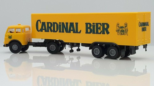 Brekina MAN 10.212 Koffer-Sattelzug Cardinal Bier #AK31 (23-004) - Bild 3 von 3
