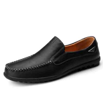 Men's Casual Shoes Flat Loafers Moccasins Breathable Slip on Driving Shoes