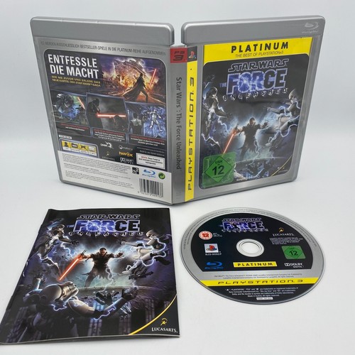 Star Wars: The Force Unleashed PS3 - Sony Playstation 3 - Top Zust. - OVP + Anl.