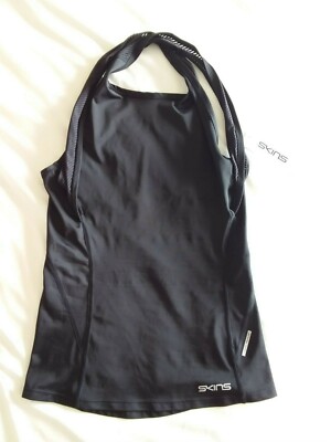 Skins DNAmic Primäres Damen-Kompressionstop   neu mit Etikett   Größe Small   schwarz   UVP 30 £