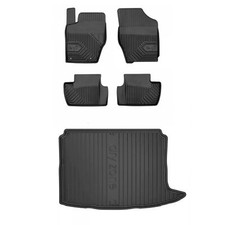 Frogum No.77 Satz Gummifußmatten und Kofferraummatten für Citroen C4 I 2004-2010