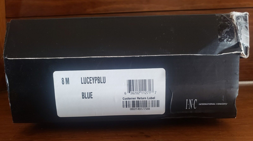INC international concepts Women's Navy Blue Stiletto Heels Sz 8M - Picture 7 of 8