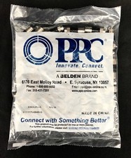 New PPC EX6XLWSPLUS Aquatight Coaxial Compression Connectors Fittings Qty: 50
