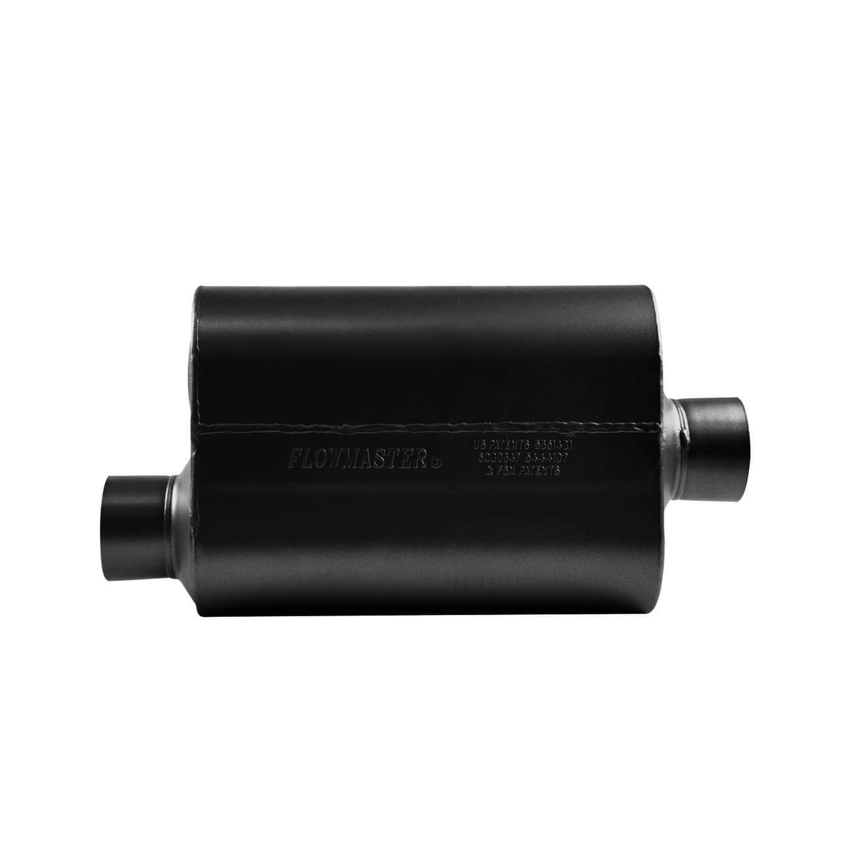 Flowmaster Pro Series Laminar Flow Muffler, 409S Stainless, 3.00" In  C   300 Out C W Turndown Each
