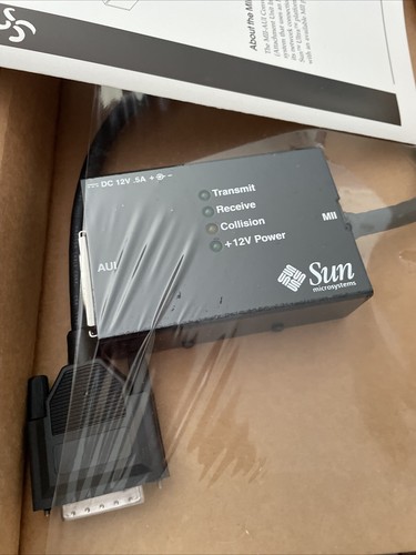 Sun Microsystems 595-3780-07/595378007 MII-AUI Converter Model X467A - Picture 3 of 3