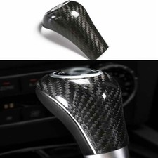 2009-2012 Fit For Benz E-Class Gear Shift Knob Trim Central Console Carbon Fiber