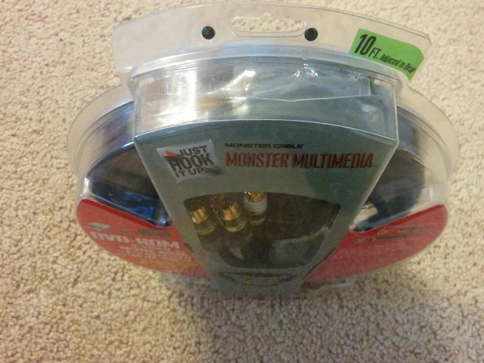 Monster Cable JM DRRE DRS HP-10 DVD-ROM to A/V Receiver - Image 2 of 3