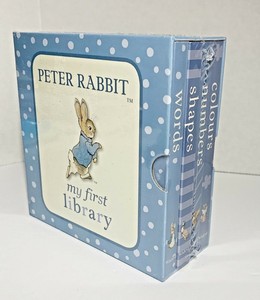 Peter Rabbit Set Of 4 Board Books New Sealed My First Library Beatrix Potter 9780241367629 | eBay