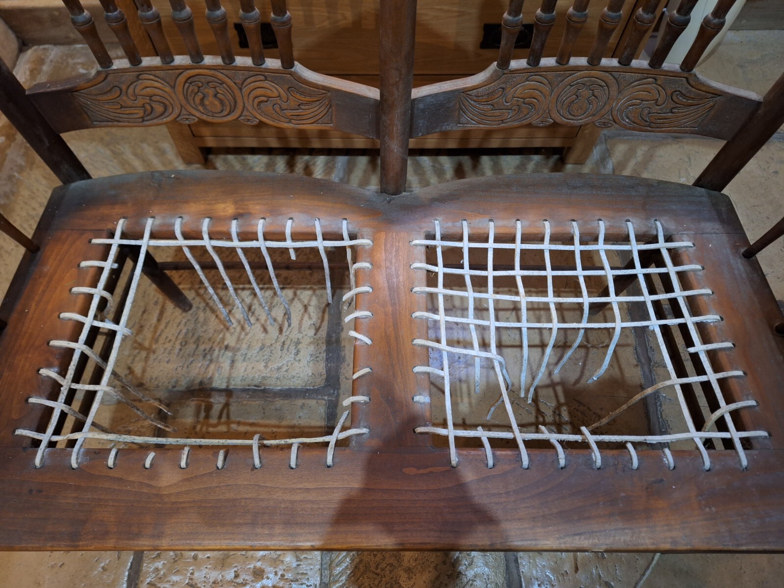 Antique Wooden Bench eBay