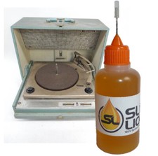 Slick Liquid Lube Bearings, BEST 100 Synthetic Oil for Motorola Turntables
