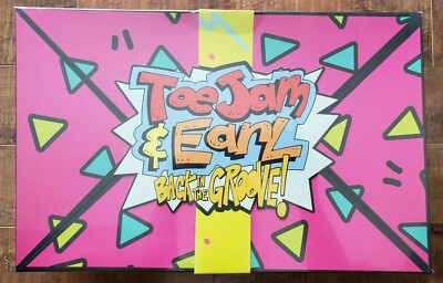 ToeJam & Earl: Back In The Groove (PlayStation 4, 2019) COLLECTOR'S EDITION BOX