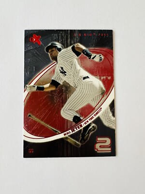 Derek Jeter 2004 Fleer EX Essential Credentials Future E-X Missing Serial # RARE
