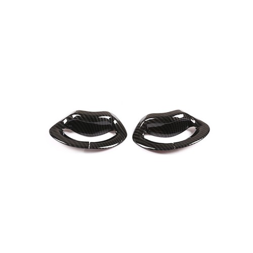 Cubierta del panel de hebilla del cinturón de seguridad de fibra de carbono ABS para BMW X5 X7 G05 G07 2019-22 - Imagen 8 de 12