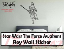 Star Wars The Force Awakens Rey Oversize Wall Vinyl Sticker