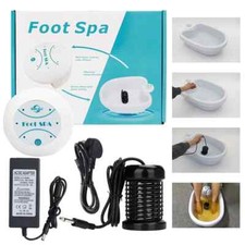 Electric Foot Detox Hydrotherapy Machine Ion Cleaning Foot Bath Massage Relieve