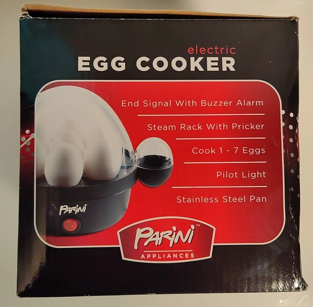 Parini Electric 1-7 Egg Cooker Parini Appliances Brand New!