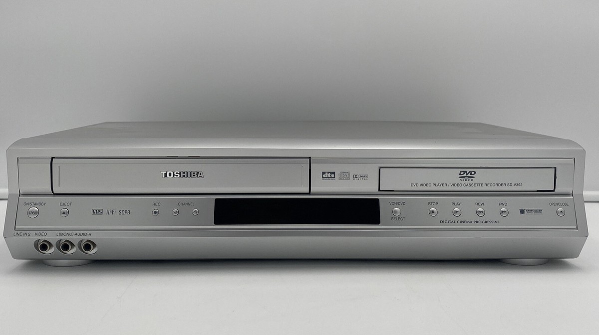 TOSHIBA SD-V800 VHS/DVD複合プレイヤー 外箱 説明書付 TOSHIBA SD-V800 ビデオ一体型プレーヤー VHS DVD 東芝 VHS