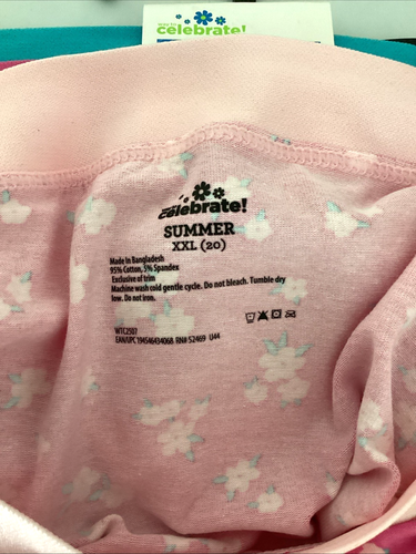 ¡CELEBRA! Pack de 3 bragas de ALGODÓN HIPSTER VERANO talla 2XL* - Imagen 3 de 4