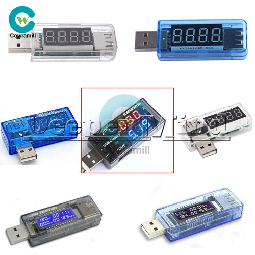 USB Charger Doctor Voltage Current Meter Capacity Tester Power Detector Ammeter