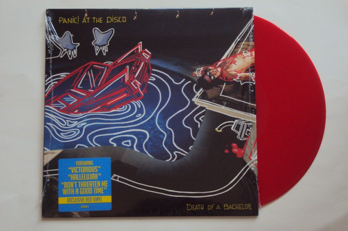 Panic at the Disco DEATH OF A BACHELOR Vinyl - RED - New/Sealed