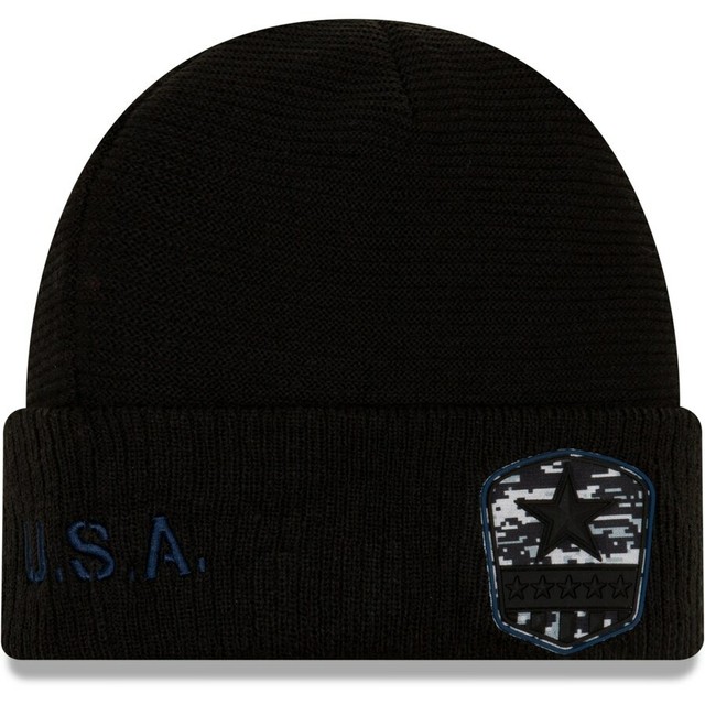 dallas cowboys salute to service beanie