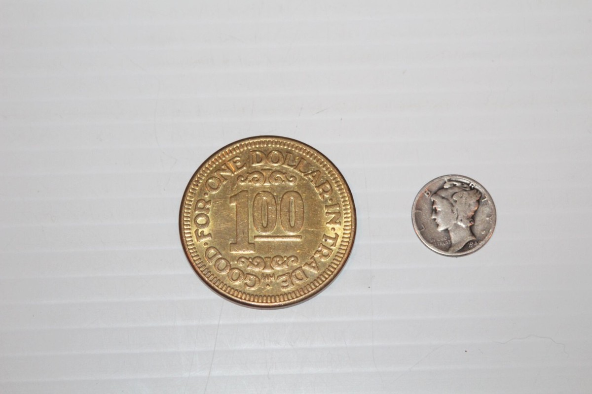 Vintage Ramco Inc Token - $1 Trade Medal Coin Good for One Dollar
