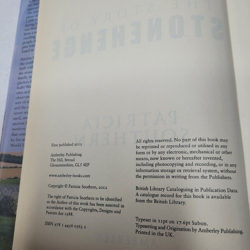 Stonehenge enthüllt David Souden Die Geschichte von Stonehenge Patricia Southern Lot - Bild 9 von 10