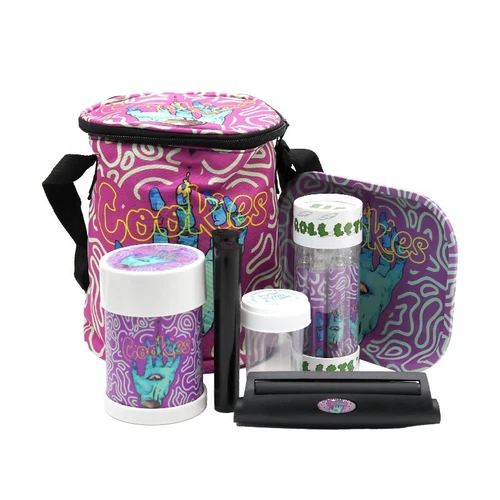 Bucket Bag Set with Electric Grinder-Rolling tray - all Smoking Accessories!! - product listing photo
