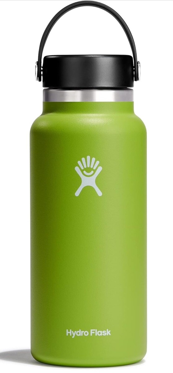 New Hydro Flask 32oz Wide Mouth Water Bottle with Flex Cap