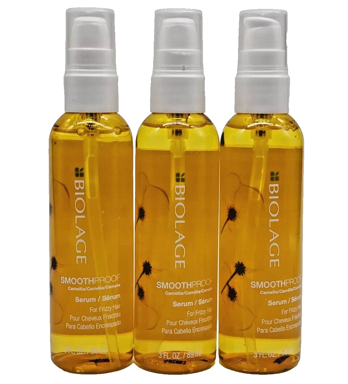 Matrix Biolage SmoothProof Serum 3 oz / Pack of 3 / NEW