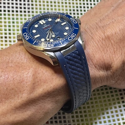 omega rubber strap