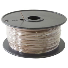 Brown 1000 Foot, 24 Gauge Solid Hook Up Wire (Tinned Copper)
