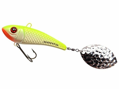 Señuelo de hundimiento Manyfik Jerry 5 3 cm 5 g cola giratoria lucio perca COLORES - Imagen 11 de 11