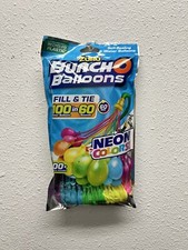 100 - Bunch O Balloons Neon Splash Rapid-Filling Self-Sealing Water Balloons