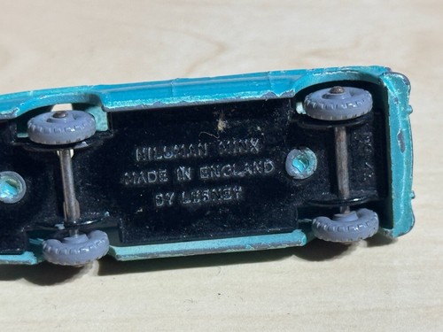 Vintage Lesney No.43 Hillman Minx Moko Matchbox Model Car - Picture 11 of 11