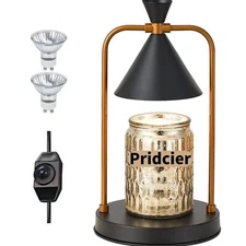 Pridcier Candle Warmer Lamps, Dimmable Candle Lamp, Top Down Candle Light