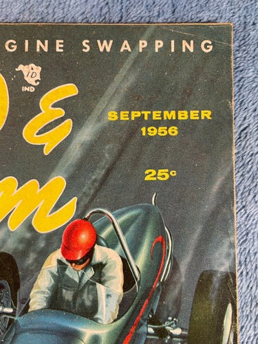 Vintage Rod And Custom Magazine September 1956 Quinn Paperback - Picture 2 of 8