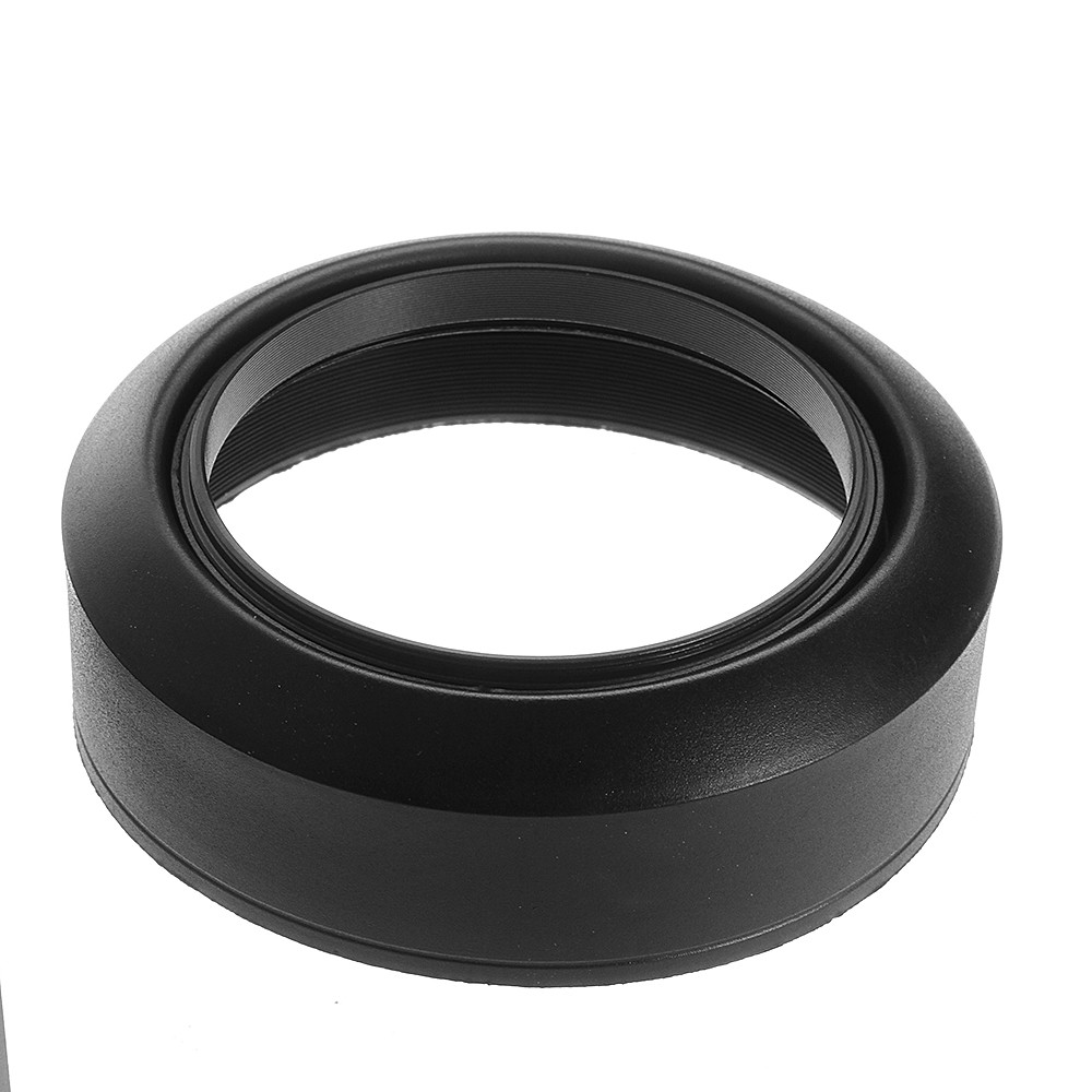 62mm 3 Stage Collapsible Rubber Lens Hood Sun Shade For Canon Nikon