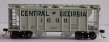 Atlas HO 20006555 - Trainman - PS-2 Covered Hopper Car "Central of Georgia" #100