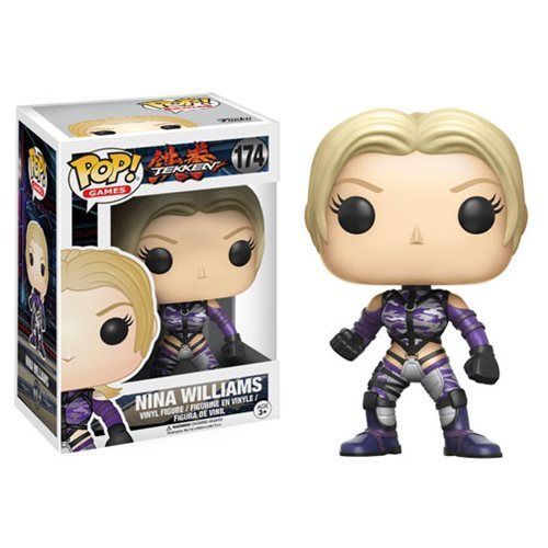 TEKKEN NINA WILLIAMS 3.75" VINYL FIGURE POP GAMES FUNKO 174 UK SELLER - Picture 1 of 1