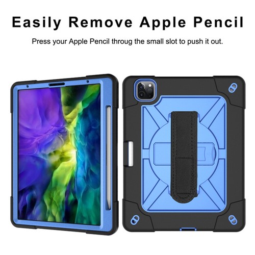 Für iPad Pro 11 2022 2020 mit Stifthalter Handschlaufe Schultergurt Ständer - Bild 33 von 36