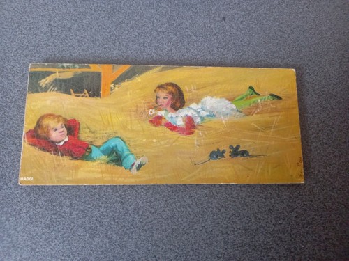 VINTAGE LOT 3 PETIT CADRES PUBLICITAIRES MAGGI BOIS ISOREL 16 CM X 7 Cm - Picture 7 of 9