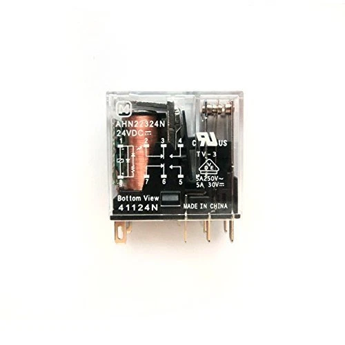 PANASONIC ELECTRIC WORKS AHN22324 RELAY, POWER, DPDT, 250VAC, 30VDC, 5A, PCB