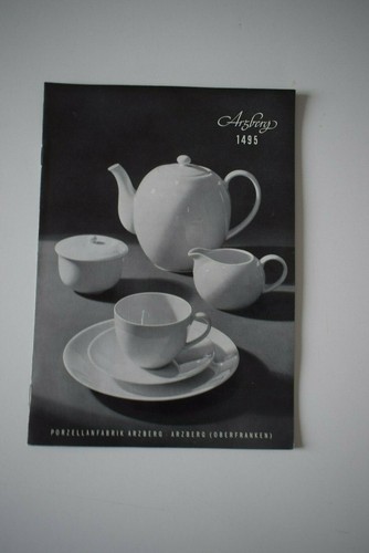 Arzberg Form 1495 alter Katalog Werbung Reklame Ersatzteile Porzellan Geschirr  - Bild 1 von 3
