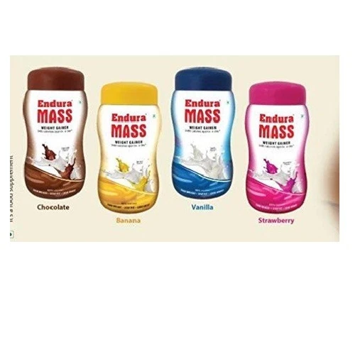 Endura Mass Weight Gainer -500 gm Each,Choose 4 Different Flavor Free shipping