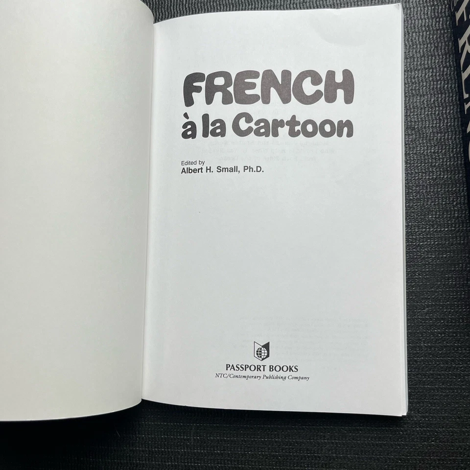 French Book Lot- Oxford Dictionary, Essential Grammar, Cartoons Language Culture - Image 4 of 4