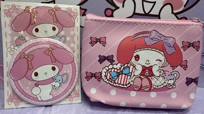 MY MELODY Sanrio Handtasche Handspiegel süß kleines Geschenk Kawaii Paket rosa Sanrio