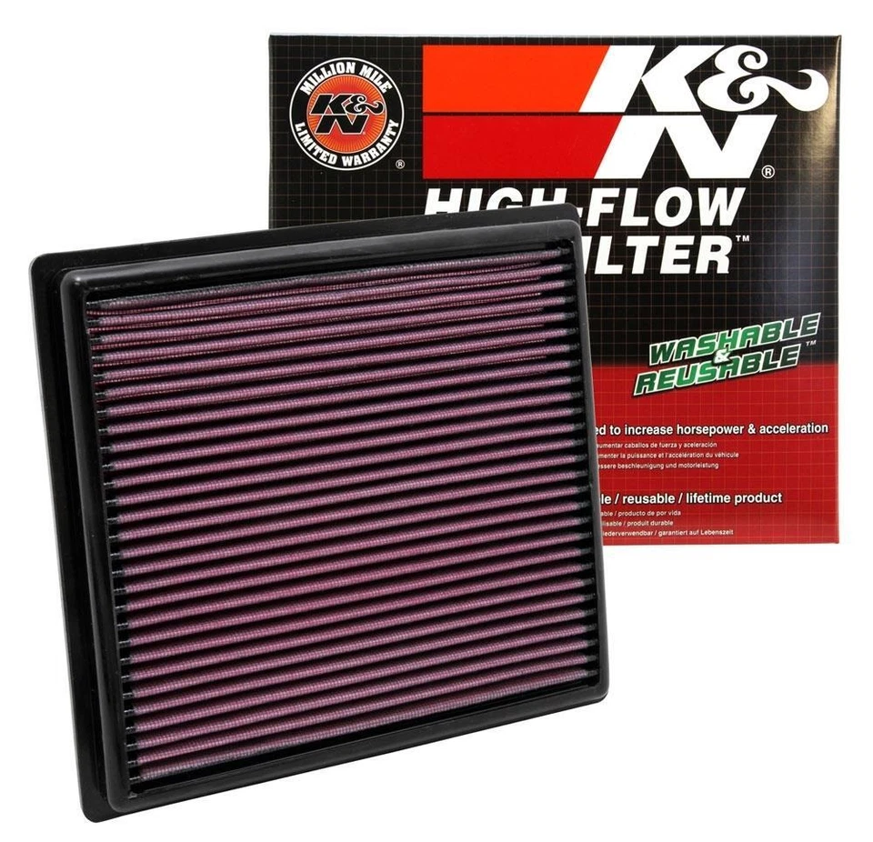 K&n Filtro 33-2443 Fiat Fullback Lexus NX Rx Mitsubishi L200 Toyota Yaris Talla - Imagen 2 de 4
